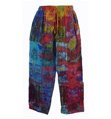 Patchwork Tie Dye Trousers
