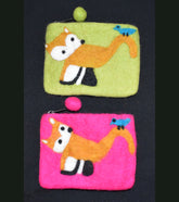 Felt Purse - Fox & Bird