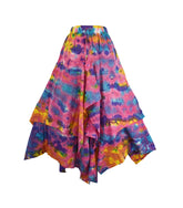 Tie Dye Pixie Hem Skirt