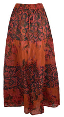 Floral Patchwork Summer Skirt