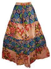 Floral Patchwork Summer Skirt