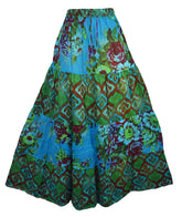 Floral Patchwork Summer Skirt