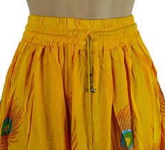 Printed Rayon Indian Skirt