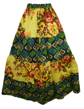 Floral Patchwork Summer Skirt