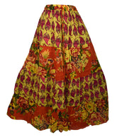 Floral Patchwork Summer Skirt