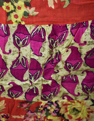 Floral Patchwork Summer Skirt