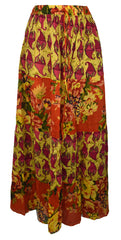 Floral Patchwork Summer Skirt
