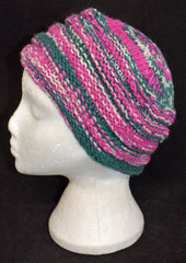 Ribbed Knitted Wool Beanie