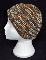 Ribbed Knitted Wool Beanie