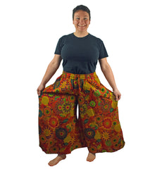 Floral Palazzo Trousers