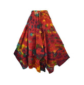 Tie Dye Pixie Hem Skirt