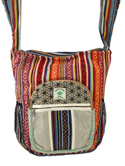 Woven Cotton Sadhu Monk Bag