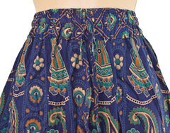Mandala Print Bedspread Skirt