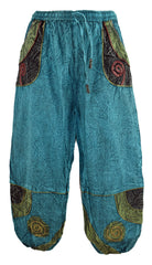 Stonewashed Harem Trousers