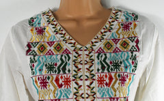 Embroidered Cotton Kurta Top