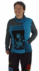 Printed Cotton Jacket Top