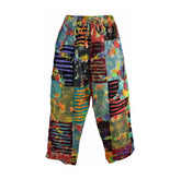 Razor Cut Tie Dye Cargo Trousers