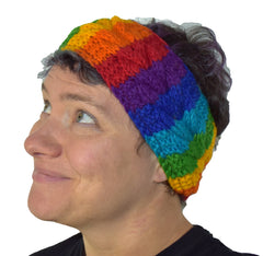 Knitted Wool Lined Head Band