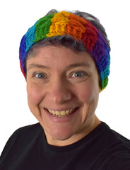 Knitted Wool Lined Head Band