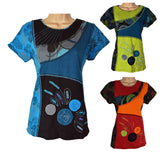 Flower Print T-Shirt Top