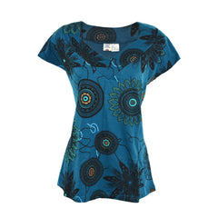 Floral Printed Cotton Top