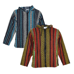 Woven Cotton Hooded Jacket