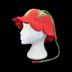 Felt Flower Hat