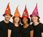 Flower Cone Felt Hat