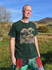 Multicoloured Mushroom T Shirt