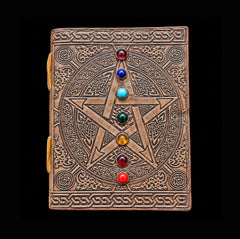 Leather and Gemstone Notebooks