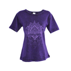 Lotus T Shirt Top