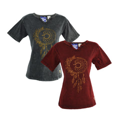 Moon Dreamcatcher Print Top