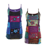 Floral Patchwork Vest Top