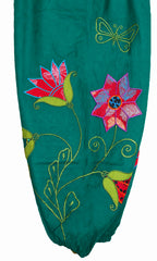 Hippy Butterfly & Flower Pattern Cotton "Marian" Trousers