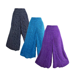 Boho Breeze Wide-Leg Trousers