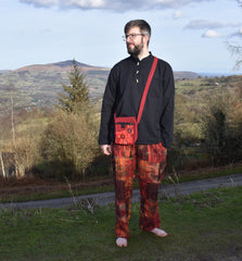 Plain Cotton Collarless Shirt