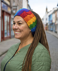 Knitted Wool Lined Head Band