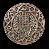 Recycled Aluminium Hamsa Hand Floral Ash Catcher