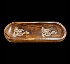 Wooden Buddha Incense Ash Catcher