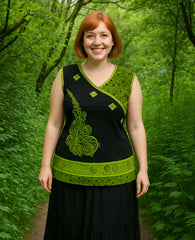 Floral Sleeveless Vest Top