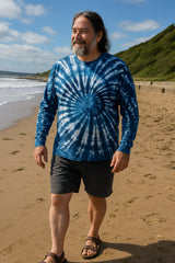 Long Sleeve Tie Dye Top