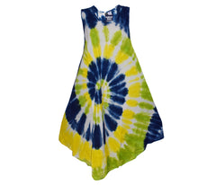 Tie Dye Umbrella Dress