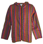 Acrylic Fleece Zip Hooded Jacket