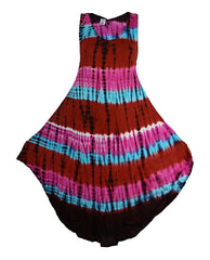 Tie Dye Umbrella Dress