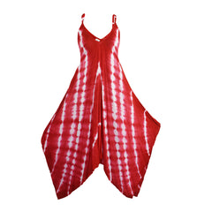 Strappy Tie Dye Umbrella Dress