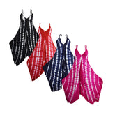 Strappy Tie Dye Umbrella Dress