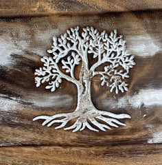 Large Wooden Incense Ash Catcher - Tree