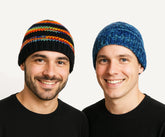 Knitted Wool Lined Beanie Hat