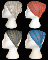 Striped Cotton Bandana Hair Band