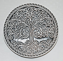 Indian Wooden Printing Block - Tree